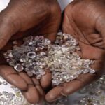 Diamantes descobertos nas lundas